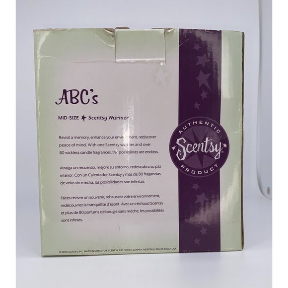 Scentsy ABC Teacher Warmer in box - Picture 12 of 13